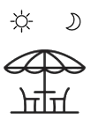outdoor dining graphic